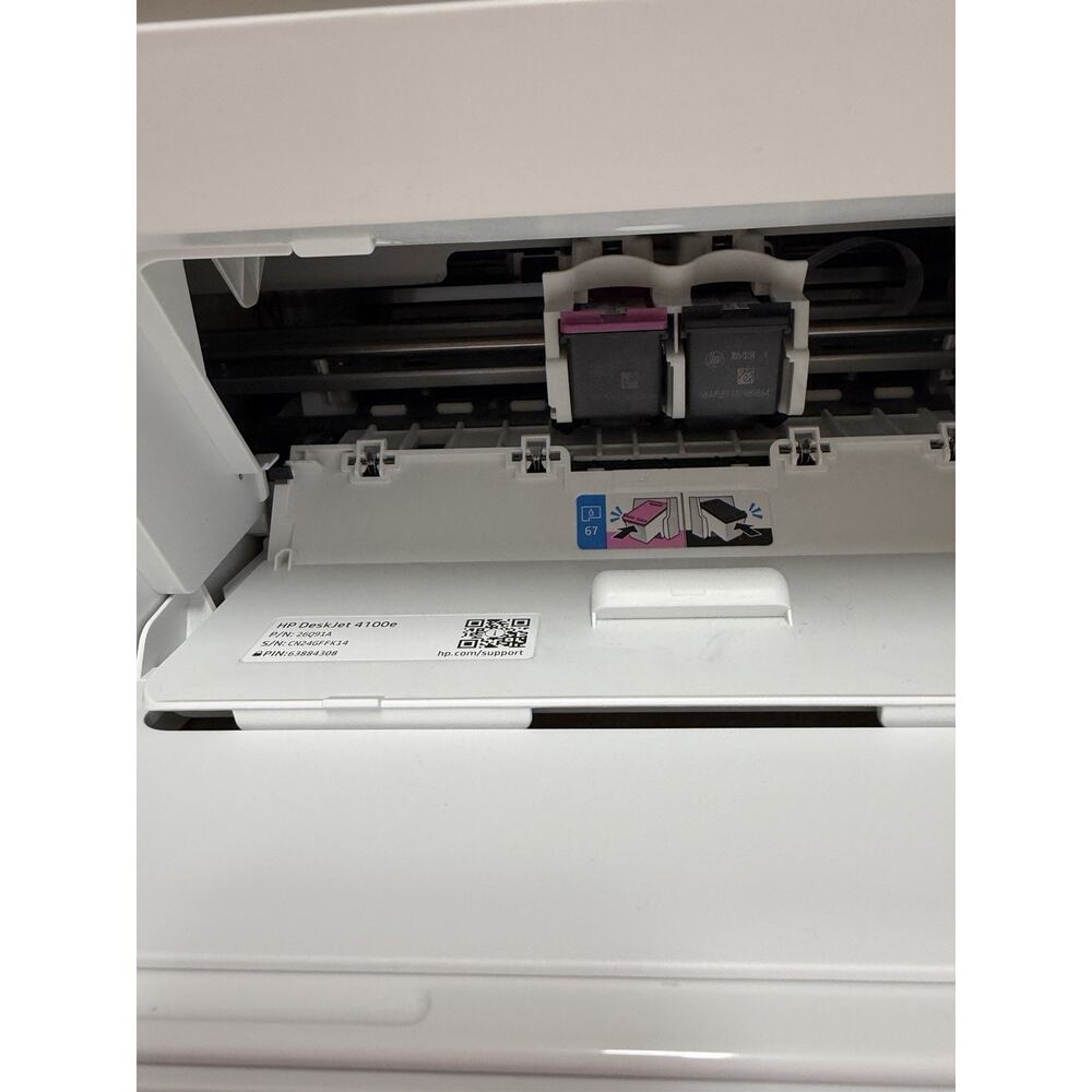 HP DeskJet 4152e Wireless All-In-One Inkjet Color Printer Scanner Copier *READ* - Picture 3 of 6